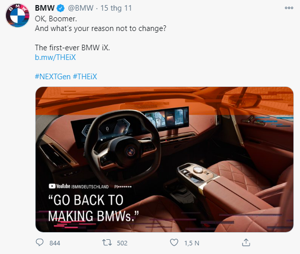 BMW xin lỗi sau khi công khai chê người dùng lạc hậu - Ảnh 1.