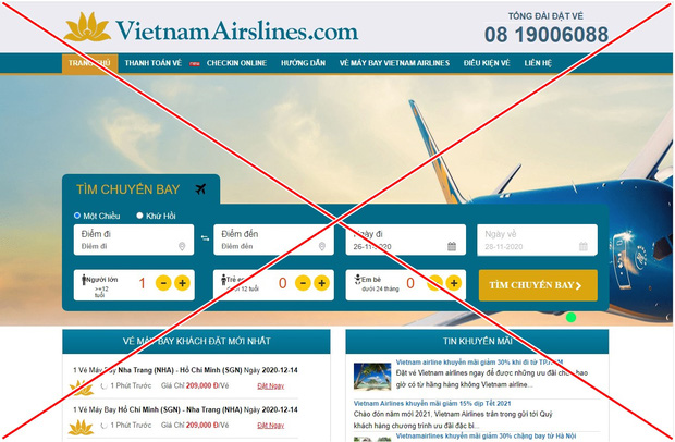 Chi 4 triệu đặt vé máy bay đi Đà Lạt, nữ khách hàng tá hỏa khi phát hiện bị lừa vì vào nhầm trang web lừa đảo - Ảnh 2.