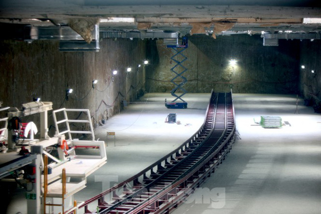  Cận cảnh lắp ráp robot đào hầm khủng nặng 850 tấn thi công Metro Nhổn - ga Hà Nội  - Ảnh 3.