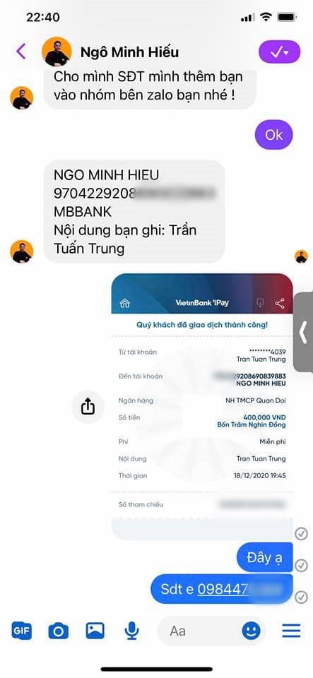 Nam thanh niên mạo danh Hiếu PC lập tài khoản lừa đảo, chỉ trong chốc lát anh em của Hiếu đã tìm được địa chỉ nhà đồng thời gửi lời cảnh báo trên Facebook - Ảnh 3.