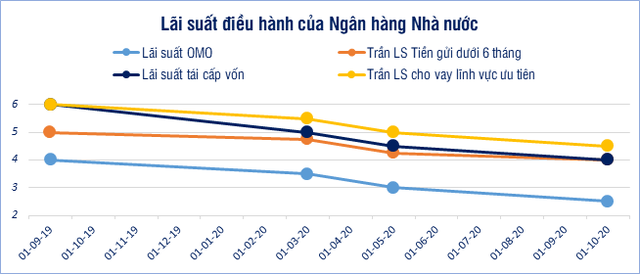  Ấn tượng năm 2020: Lãi suất giảm kỷ lục  - Ảnh 2.