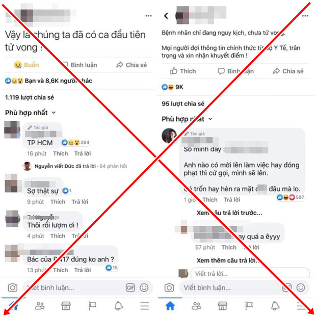 Mời chủ tài khoản Facebook Nguyễn Sin lên làm việc do tung tin có người chết vì Covid-19 - Ảnh 1. Mời chủ tài khoản Facebook Nguyễn Sin lên làm việc do tung tin có người chết vì Covid-19 - Ảnh 1.