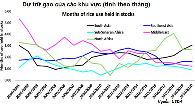  Thị trường gạo từ Châu Á tới Châu Phi căng thẳng do chuỗi cung ứng bị gián đoạn vì Covid-19  - Ảnh 2.
