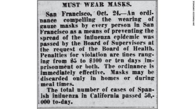  Hơn 100 năm trước, Mỹ từng là nước tiên phong về việc đeo khẩu trang chống dịch: Điều gì đã thay đổi?  - Ảnh 1.