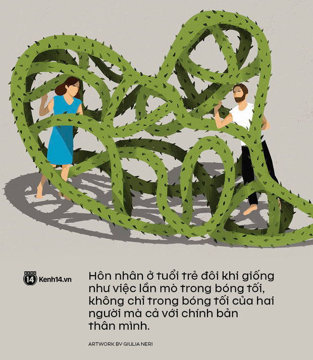 Hôn nhân tuổi trẻ giống như lần mò trong bóng tối: Đừng sợ ế, hãy sợ mình làm sai! - Ảnh 2. Hôn nhân tuổi trẻ giống như lần mò trong bóng tối: Đừng sợ ế, hãy sợ mình làm sai! - Ảnh 2.