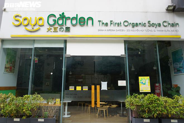  Hàng loạt cửa hàng Soya Garden tại Hà Nội ngừng hoạt động  - Ảnh 1.
