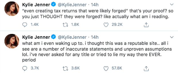 Kylie Jenner đáp trả cực gắt sau khi bị Forbes bóc phốt, tước mất danh hiệu tỷ phú trẻ nhất thế giới - Ảnh 2.