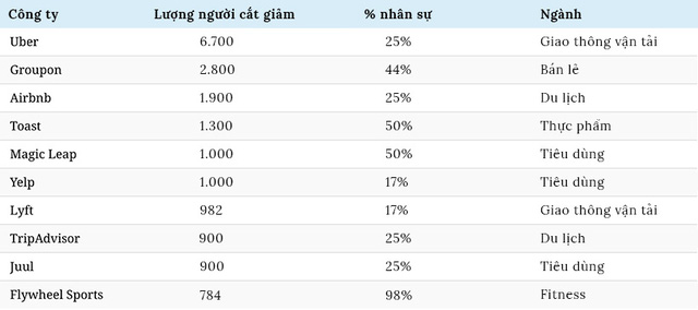  Kỳ lân gãy sừng: Làn sóng cắt giảm nhân sự của startup sau Covid-19  - Ảnh 2.