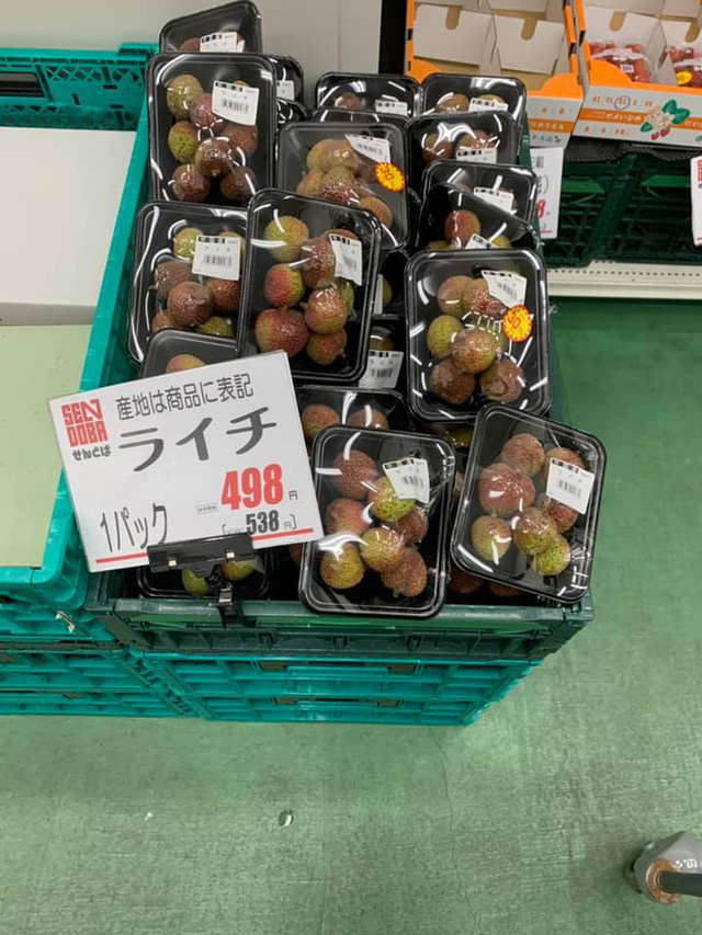  Dân mạng Việt khoe những trái vải bán trong siêu thị Nhật, 120k được mỗi 7 quả mà vẫn cháy hàng - Ảnh 3.