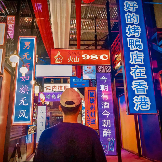 ảnh Khung Cảnh đường Phố Hồng Kông Tải Xuống Miễn Phí, ảnh giấy dán tường,  những giấc mơ, chụp ảnh ban đêm đẹp Trên Lovepik
