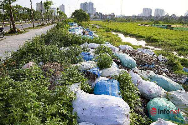  Hà Nội: Đại lộ nghìn tỷ vừa thông xe biến thành các bãi rác rùng mình  - Ảnh 5.