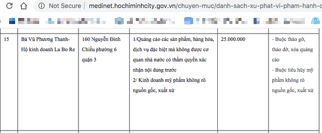 Nữ nhà văn Gào bị xử phạt vì kinh doanh mỹ phẩm không rõ nguồn gốc, xuất xứ - Ảnh 1.