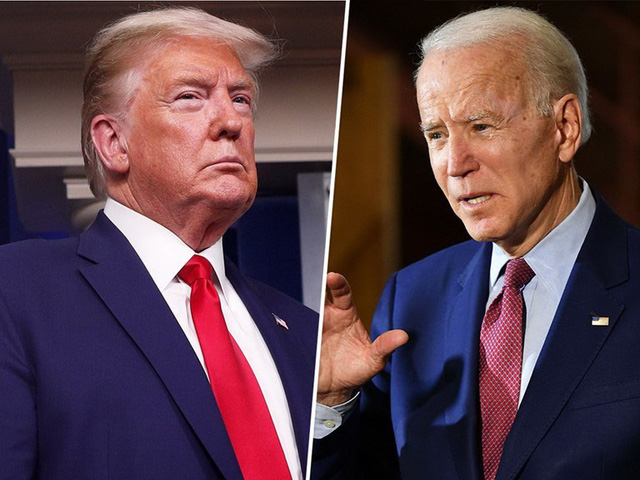  Ông Biden dẫn trước Trump tới 14 điểm trong cuộc khảo sát mới của CNN  - Ảnh 1.