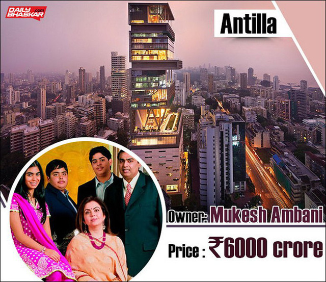 Chiêm ngưỡng siêu biệt thự ở Mumbai của tỷ phú giàu nhất châu Á - Ảnh 1.