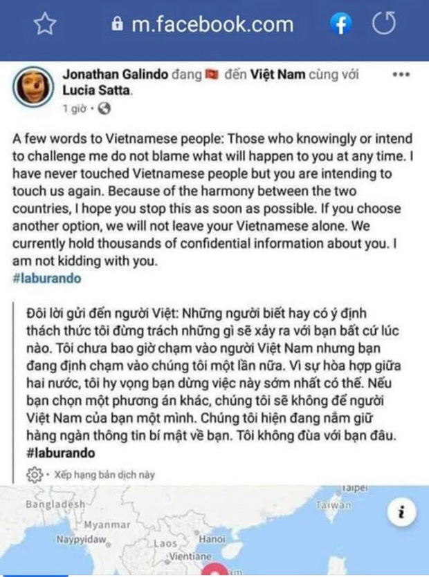 Jonathan Galindo có thật sự đáng sợ hay cũng chỉ là người đàn ông ngốc nghếch khi đến Việt Nam? - Ảnh 2.