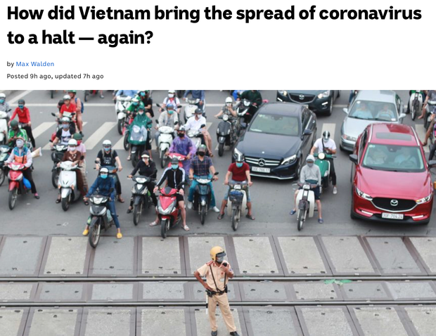 Báo Úc viết về đợt chống dịch Covid-19 lần 2 của Việt Nam: Họ đã làm quá tốt, nhanh gọn hiệu quả mà ít tổn thương - Ảnh 1.