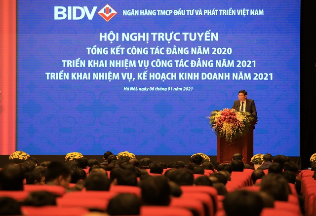 Lợi nhuận BIDV 2020 giảm 16% - Ảnh 1.