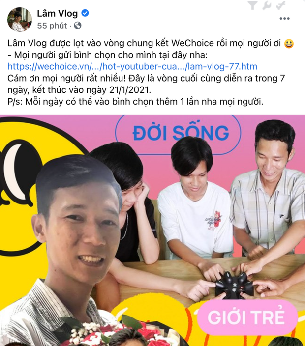 Cổng bình chọn WeChoice Awards 2020 vừa mở, dân tình đã kêu gọi vote ào ào tưng bừng trên MXH - Ảnh 3.