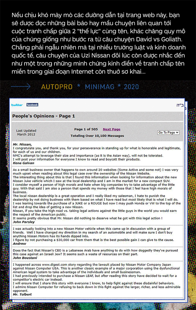 Chuyện ít biết về Nissan: Mất 8 năm và cả khối gia tài để đấu với một người đàn ông, đòi lại nissan.com nhưng bất thành - Ảnh 2.