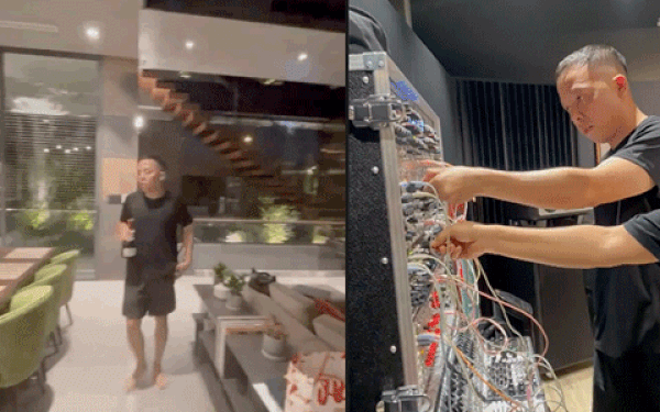 Bên trong căn biệt thự triệu đô giữa lòng Sài Gòn của vợ chồng Tóc Tiên: Diện tích 270 m2, đầu tư phòng gym tại gia chuẩn 5 sao, có cả bồn sục cực chill - Ảnh 4. Bên trong căn biệt thự triệu đô giữa lòng Sài Gòn của vợ chồng Tóc Tiên: Diện tích 270 m2, đầu tư phòng gym tại gia chuẩn 5 sao, có cả bồn sục cực chill - Ảnh 4.