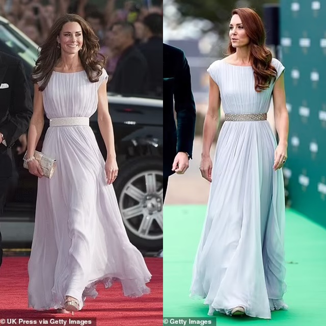 ‘Đệ nhất tiết kiệm của Hoàng gia Anh – Công nương Kate diện váy cũ 10 năm vẫn đẹp - Ảnh 1.