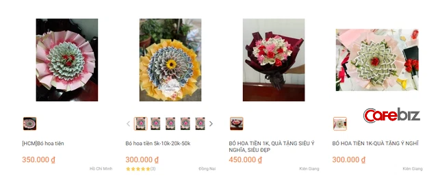 Hoa hồng ư, xưa rồi! Giờ có cả dịch vụ tặng hoa... tiền mặt ngày 20/10 - Ảnh 2.