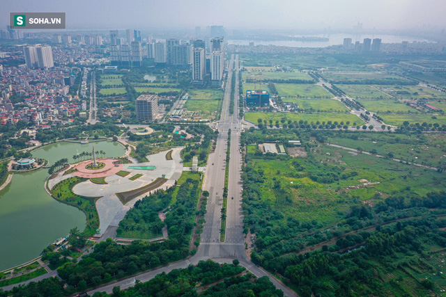  Tuyến đường Tây Thăng Long rộng thênh thang, đẹp hút hồn chạy xuyên qua khu đô thị đắt đỏ nhất Thủ đô  - Ảnh 1.