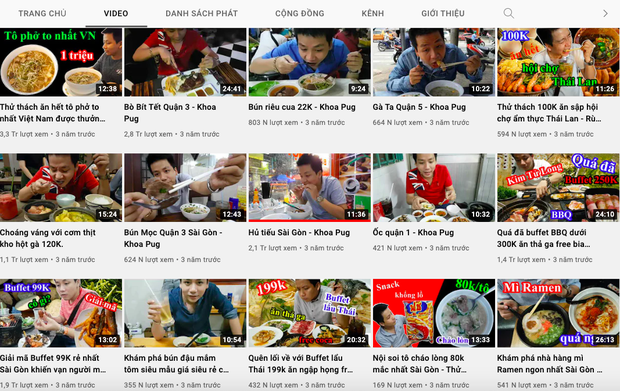 Giữa drama của nghệ sĩ, Khoa Pug bỗng làm điều này với tất cả clip review quán xá sao Việt trên kênh mình - Ảnh 2.