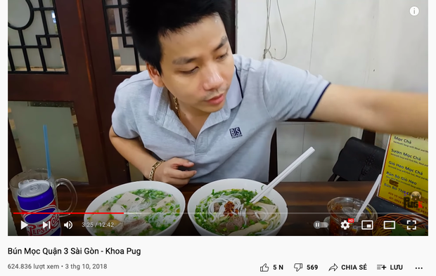  Giữa drama của nghệ sĩ, Khoa Pug bỗng làm điều này với tất cả clip review quán xá sao Việt trên kênh mình - Ảnh 5.