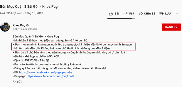  Giữa drama của nghệ sĩ, Khoa Pug bỗng làm điều này với tất cả clip review quán xá sao Việt trên kênh mình - Ảnh 6.