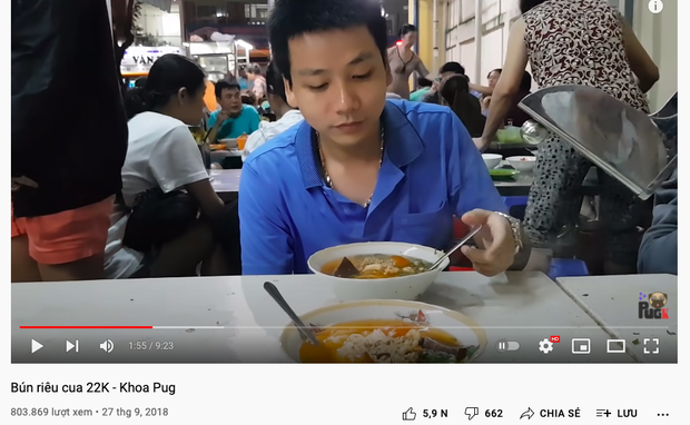  Giữa drama của nghệ sĩ, Khoa Pug bỗng làm điều này với tất cả clip review quán xá sao Việt trên kênh mình - Ảnh 9.