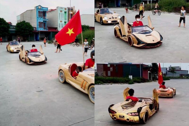 Chán làm siêu xe, thợ mộc Việt chuyển qua làm xe tăng bằng gỗ từ Mitsubishi ‘đời tống’ - Ảnh 6. Chán làm siêu xe, thợ mộc Việt chuyển qua làm xe tăng bằng gỗ từ Mitsubishi ‘đời tống’ - Ảnh 6.