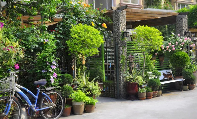  Sau nhiều năm làm việc chăm chỉ, người phụ nữ 50 tuổi mua căn nhà vườn xinh xắn sống cuộc đời an yên  - Ảnh 2.