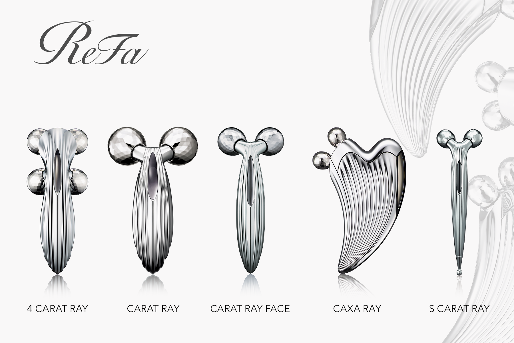 ReFa CARAT RAY Cây Lăn Massage 360 độ Chăm Sóc Da, 57% OFF