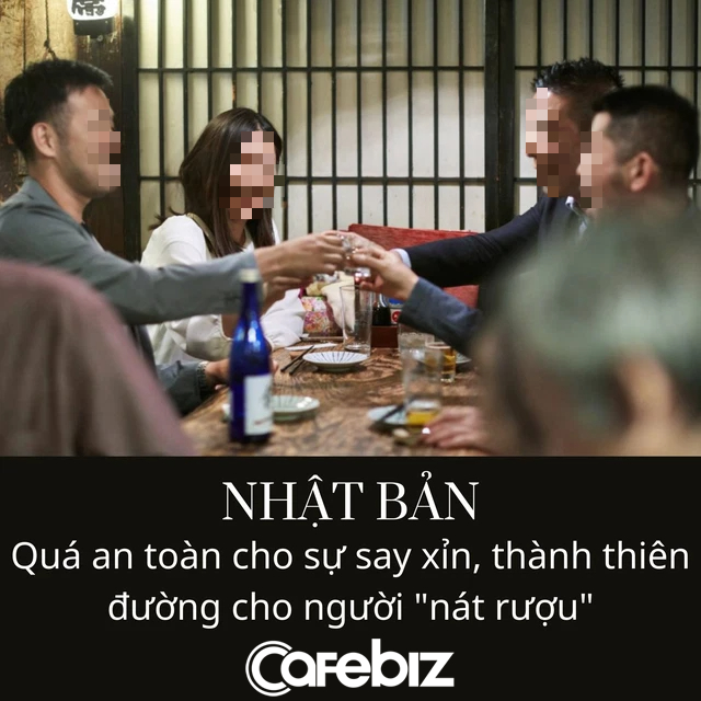 Nhật Bản - Thiên đường cho những kẻ nát rượu: Thoải mái nhậu nhẹt, say nằm vật ra đường vì xã hội quá an toàn - Ảnh 2.