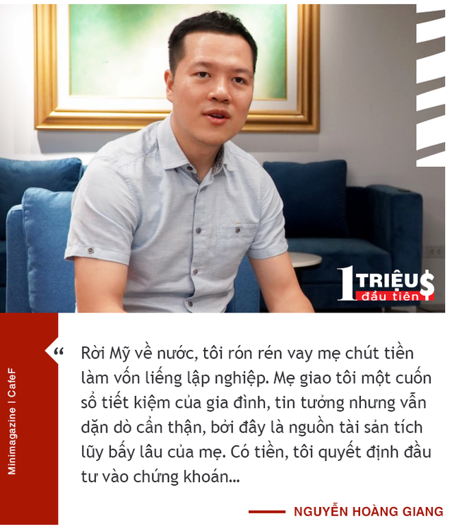  CEO chứng khoán nghìn tỷ trẻ nhất Việt Nam: Mượn sổ tiết kiệm của mẹ đầu tư chứng khoán thua lỗ đến hành trình kiếm 1 triệu USD đầu tiên - Ảnh 2.