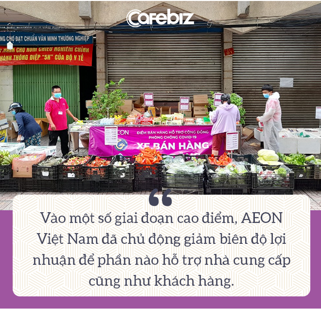 Văn hóa tử tế kiểu Nhật ở AEON: Chiếc ghế giữa trưa hè 40 độ, chuyến xe lưu động trong đại dịch và thực phẩm cứu đói Thảo Cầm Viên - Ảnh 3.