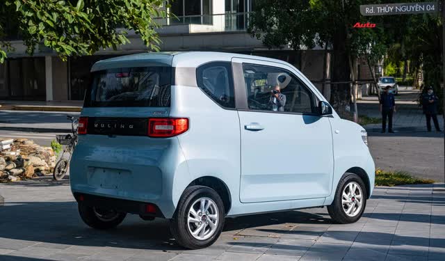 Chi tiết ô tô điện rẻ nhất thế giới vừa về Việt Nam: Giá quy đổi hơn 100 triệu đồng, thương hiệu Trung Quốc, đủ dùng trong đô thị - Ảnh 4.