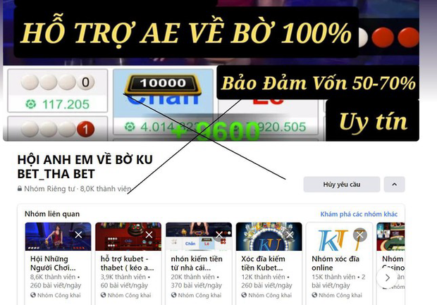  Lật tẩy sới bạc online xuyên quốc gia: Đủ cách móc túi con bạc - Ảnh 1.