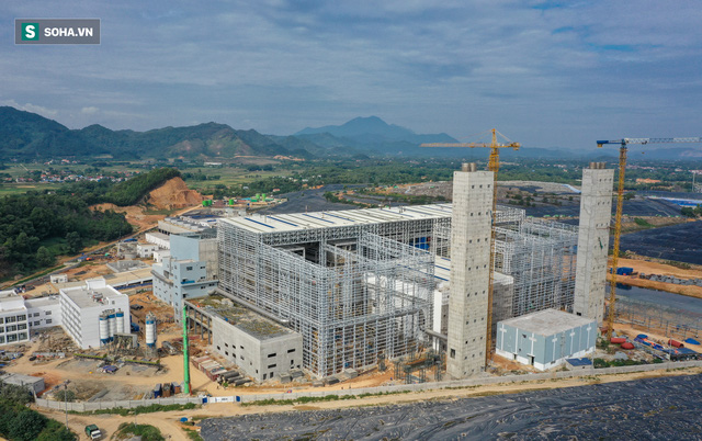  [ẢNH] Nhà máy điện rác khổng lồ ở Hà Nội, đứng thứ 2 thế giới, chỉ sau Trung Quốc  - Ảnh 1.