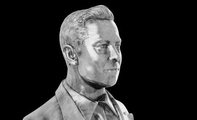  Một thương hiệu xa xỉ mạnh tay nung chảy xe Tesla để đúc tượng Elon Musk, khẳng định ai sở hữu bức tượng sẽ thành công  - Ảnh 1.