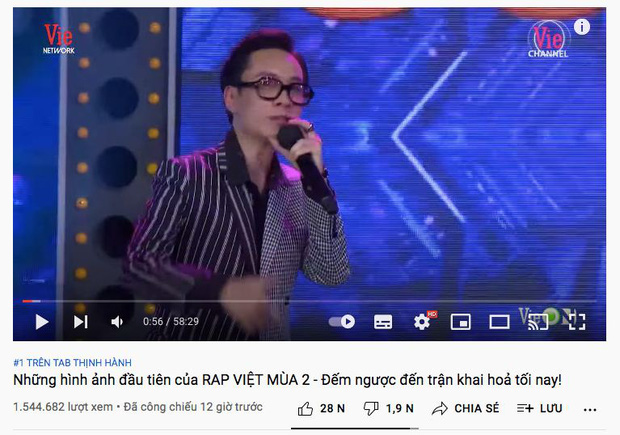  Biến mới: Tập 1 Rap Việt chục triệu view đã bất ngờ bay màu! - Ảnh 3.