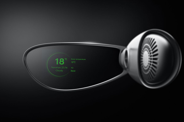  OPPO ra mắt kính AR trông giống máy đo sức mạnh trong Dragon Ball  - Ảnh 4.