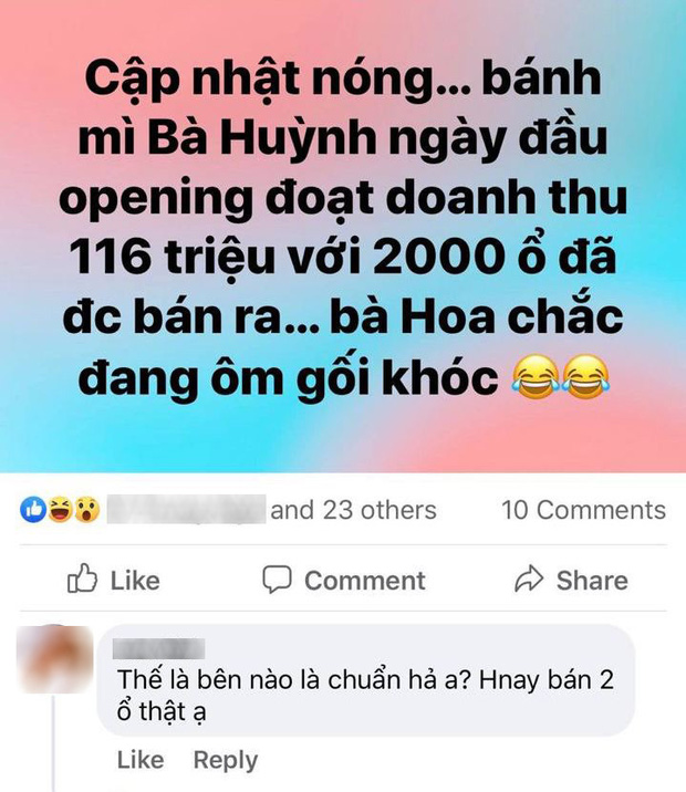 SỐC: Rộ tin tiệm bánh mì Bà Huynh ngày đầu đổ bộ đã bán tới 2000 ổ, con số doanh thu khủng khiếp cỡ nào? - Ảnh 5.