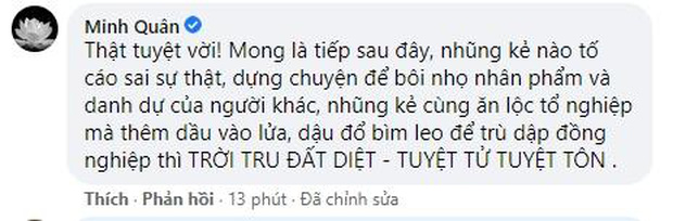  Dàn sao Việt đồng loạt lên tiếng khi NS Hoài Linh được minh oan, gay gắt nhất là ca sĩ Minh Quân! - Ảnh 6.