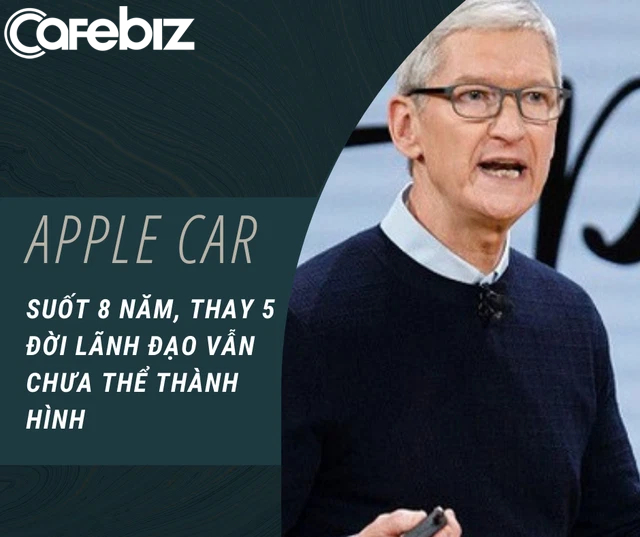 Vinfast chỉ mất 11 tháng để ra mắt mẫu xe ô tô đầu tiên, vì sao gã nhà giàu Apple loay hoay 8 năm, thay 5 đời lãnh đạo vẫn chưa thể tạo ra Apple Car? - Ảnh 1.