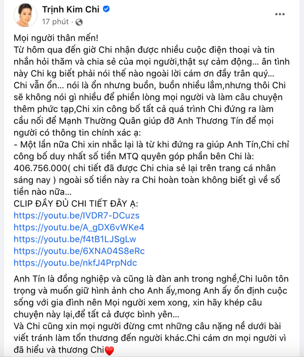 Thương Tín nói mời công an vào cuộc điều tra nhập nhằng tiền bạc với Trịnh Kim Chi, khi đó sự việc sẽ được xử lý thế nào? - Ảnh 5.