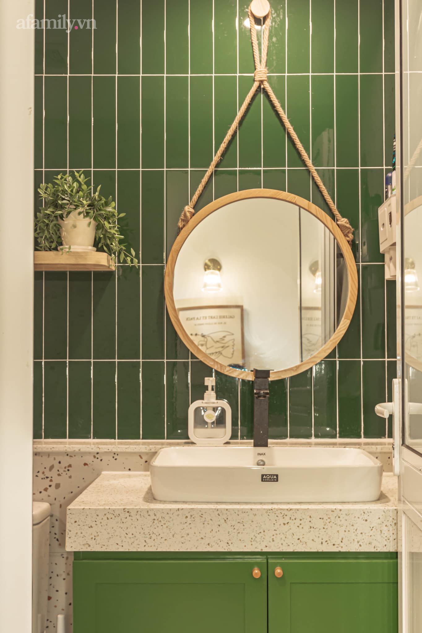 Căn hộ màu cam cháy 73m² tại Hà Nội: Do chủ nhà tự thiết kế, đồ decor mua trên mạng, chi phí toàn bộ 250 triệu - Ảnh 16. Căn hộ màu cam cháy 73m² tại Hà Nội: Do chủ nhà tự thiết kế, đồ decor mua trên mạng, chi phí toàn bộ 250 triệu - Ảnh 16.