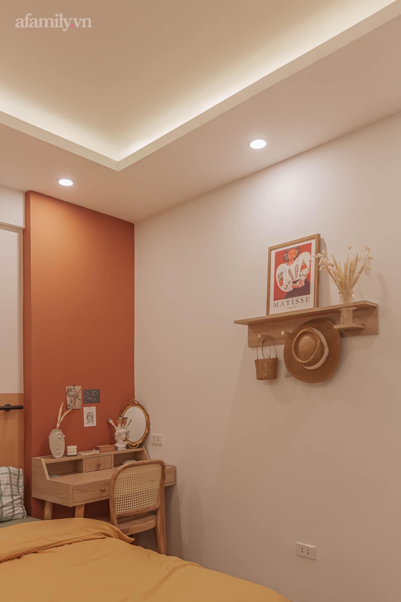 Căn hộ màu cam cháy 73m² tại Hà Nội: Do chủ nhà tự thiết kế, đồ decor mua trên mạng, chi phí toàn bộ 250 triệu - Ảnh 23. Căn hộ màu cam cháy 73m² tại Hà Nội: Do chủ nhà tự thiết kế, đồ decor mua trên mạng, chi phí toàn bộ 250 triệu - Ảnh 23.
