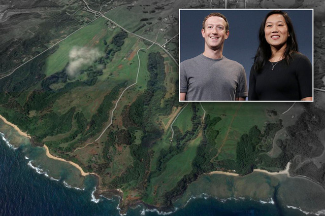  Mark Zuckerberg lại bỏ ra 17 triệu USD mua thêm đất ở Hawaii, quyết tâm cắm rễ tại thiên đường nhiệt đới  - Ảnh 2.